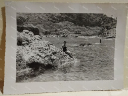 Italia Foto MAZZARO' Taormina 1953.  170x125 Mm. - Europa