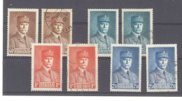 Yvert 470 à 473 - Maréchal Pétain - 1 Série De  4 Timbres Neufs Sans Trace De Charnières + 1 Série De 4 Oblitérés - Autres & Non Classés