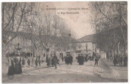 CPA De NYONS - Champ De Mars Et Route Nationale. - Nyons