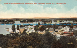 R106040 Some Of The Islands Around Alexandria Bay. Thousand Islands. St. Lawrenc - Monde