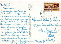 PORTUGAL N°920 (y&t) Estoril 20 Août 1963 Pour Montigny-lès-Metz / 100ans Conférence Postale - CP Cascais - Cartas & Documentos