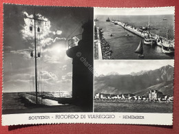 Cartolina - Souvenir - Ricordo Di Viareggio ( Lucca ) - Remember - 1955 Ca. - Lucca