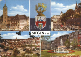 72231374 Siegen Westfalen Koelner Tor Nikolaikirche Rathaus Dreisbach - Siegen