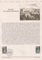 1978 FRANCE Document De La Poste Eglise De Saint Saturnin N° 1998 - Documents De La Poste