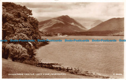 R106831 Dunderave Castle. Loch Fyne. Inveraray. Valentine. No A.4423. RP - Welt