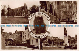 R106097 Good Luck From Winchester. Multi View. Valentine. RP - Welt