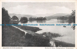 R106838 Islands On Windermere. Herbert And Sons - Welt