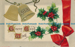 R106115 Greetings. Xmas Every Good Wish. Bells. B. B. London - Other & Unclassified