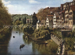 72231141 Tuebingen Partie Am Neckar Mit Hoelderlinturm Universitaetsstadt Tuebin - Tuebingen