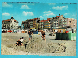 * Zeebrugge (Kust - Littoral) * (Kruger 1206/2) Strand En Dijk, Plage Et Digue, Beach And Promenade, Chateau De Sable - Zeebrugge