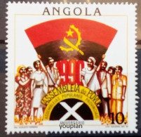 Angola 1990, 10 Years Of The People's Assembly, MNH Single Stamp - Angola