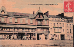 Caudebec En Caux - Hotel De La Marine - Tramée Et Toilée   - CPA °J - Otros & Sin Clasificación