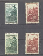 Yvert 474-475 - Pour Nos Prisonniers De Guerre - 2 Timbres Neufs Sans Trace De Charnières +  2 Oblitérés - Sonstige & Ohne Zuordnung