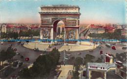 R106904 Paris. La Place Et L Arc De Triomphe De L Etoile - Welt