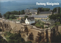 72230701 Koenigstein Saechsische Schweiz Festung Elbsandsteingebirge  Koenigstei - Koenigstein (Saechs. Schw.)