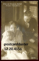 GERMANY ROYALTY Postcard 1910s Prussia Prince ADALBERT & Family (h5037) - Familles Royales