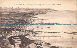 R106972 Cote D Azur A Vol D Aeroplane De Cannes A Nice. Giletta. No 3 - Mundo