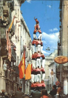 72230408 Tarragona Human Tower Tarragona - Otros & Sin Clasificación