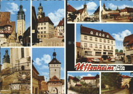 72230398 Uffenheim Kirchen Stadttor Hotel Und Motel Gruener Baum Marktplatz Uffe - Other & Unclassified