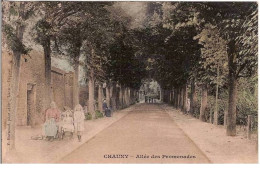 02.CHAUNY.ALLEE DES PROMENADES. - Chauny