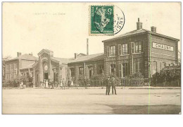 02.CHAUNY.n°4552.LA GARE - Chauny