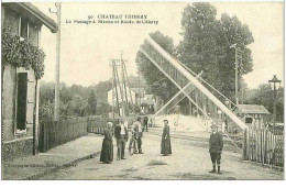 02.CHATEAU THIERRY.LE PASSAGE A NIVEAU ET ROUTE DE CHIERRY - Chateau Thierry