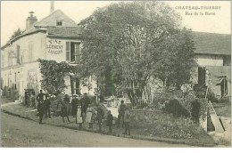 02.CHATEAU THIERRY.RUE DE LA BARRE.VINS LIQUEURS L CEMENT - Chateau Thierry