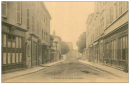 01.TREVOUX.n°8.RUE DU PALAIS.HOTEL DE FRANCE.RARE - Trévoux