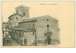 01.TREVOUX.N16.L'ANCIENNE EGLISE.LEGERE DECHIRURE - Trévoux