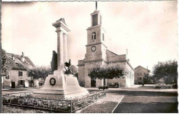 01.DIVONNES-LES-BAINS.L'E GLISE ET LE MONUMENT.ALT 500 M. - Divonne Les Bains