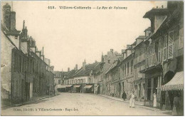 02.VILLERS COTTERETS.LA RUE DE SOISSONS - Villers Cotterets