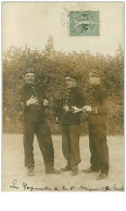 02.SISSONNE.n°18.CP PHOTO.LES VAGUEMESTRES DE LA GRANDE BRIGADE DU...... - Sissonne