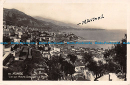 R107016 Monaco. Vue Sur Monte Carlo Et Le Port. No 84. RP. 1931 - Mundo