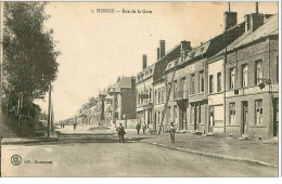 02.HIRSON.RUE DE LA GARE.IMPRIMERIE.CAFE RESTAURANT - Hirson