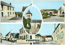 02.COUPRY.n°24562.QUATRES VUES.PLIE.CPSM - Other & Unclassified