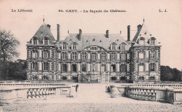 Cany - Chateau - La Façade   - CPA °J - Andere & Zonder Classificatie