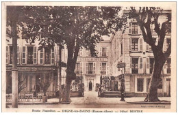 04 . N° 49691 . Digne Les Bains . Hotel Mistre - Digne