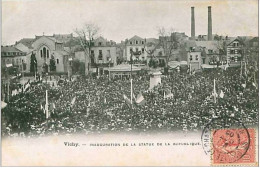 03.VICHY.INAUGURATION DE LA STATUE DE LA REPUBLIQUE - Vichy