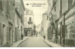 03.NERIS LES BAINS.RUE DU COMMERCE.LIBRAIRIE-BIJOUT ERIE.HOTEL DE L'EUROPE - Neris Les Bains