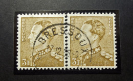 Belgie Belgique - 1951 - OPB/COB  N°  897a  ( 2 Values)  Bressoux  - Obl. 1958 - Gebraucht