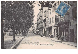 07 . N° 45664 . Le Teil. Rue De La Republique - Le Teil