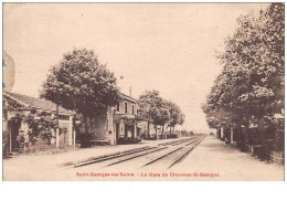 07 . N° 48642 . Saint Georges Les Bains.la Gare De Charmes St Georges - Autres & Non Classés