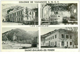 06.SAINT DALMAS DE TENDE.n°13184.COLONIE DE VACANCES SNCF."LES LUCIOLES" - Other & Unclassified
