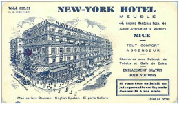 06.NICE.n°7961.NEW-YORK HOTEL - Cafés, Hoteles, Restaurantes