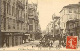 06.NICE.LE MARCHE AUX FLEURS - Marchés, Fêtes