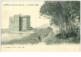 06.CANNES.n°7967.ILE ST HONORAT.LE CHATEAU - Cannes