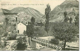 05.VEYNES.VUE GENERALE ET PONT SUR LE BUECH - Sonstige & Ohne Zuordnung