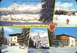 72230099 Going Wilden Kaiser Tirol Sporthotel Pension Blattlhof Winterpanorama A - Sonstige & Ohne Zuordnung