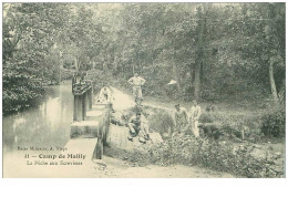 10. N° 32491. MAILLY LE CAMP .LA PECHE AUX ECREVISSES - Mailly-le-Camp