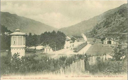 09.AX LES THERMES.LA GARE DU CHEMIN DE FER - Ax Les Thermes